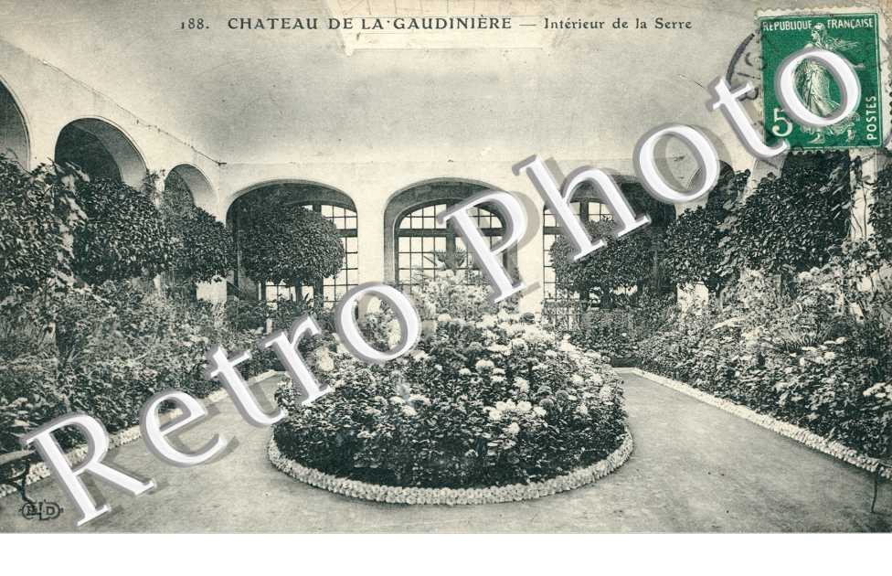 Chateau de la Gaudinière - Intérieur de la Serre