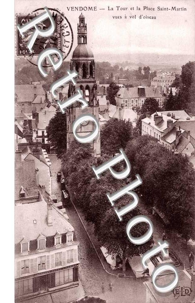 la tour et la place Saint-Martin