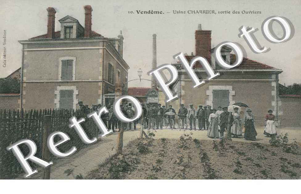Usine Charrier, Sortie des Ouvriers