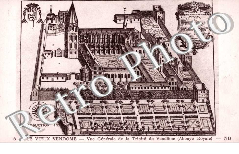 Vue generale de la Trinite  Abbaye Royale
