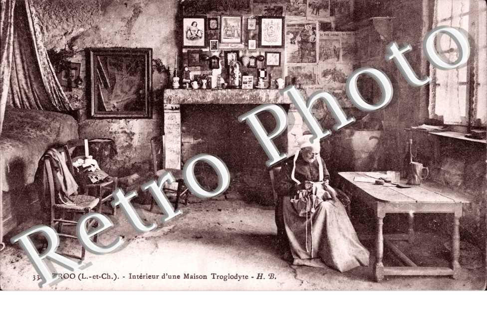 interieur d'une maison troglodyte