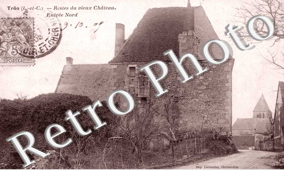 reste du vieux chateau - entree nord