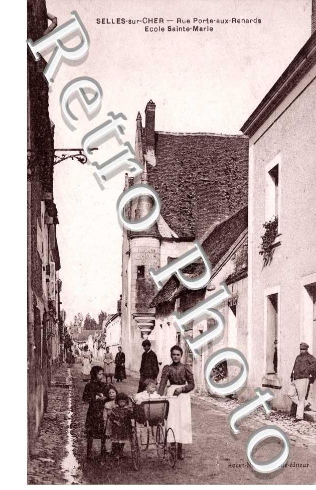 rue porte aux Renards - ecole Ste marie