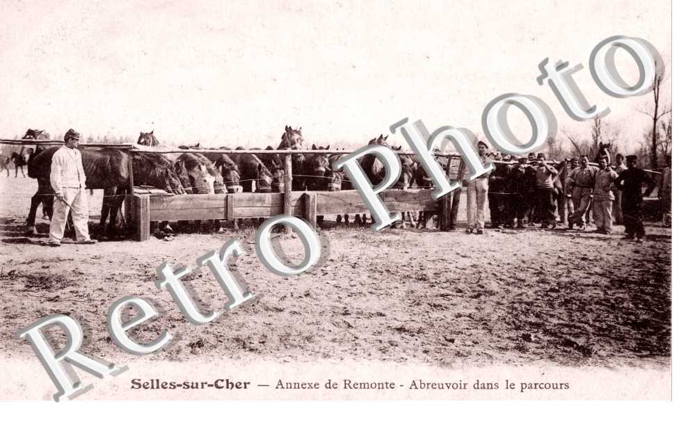 annexe de Remonte - abreuvoir dans le parcours