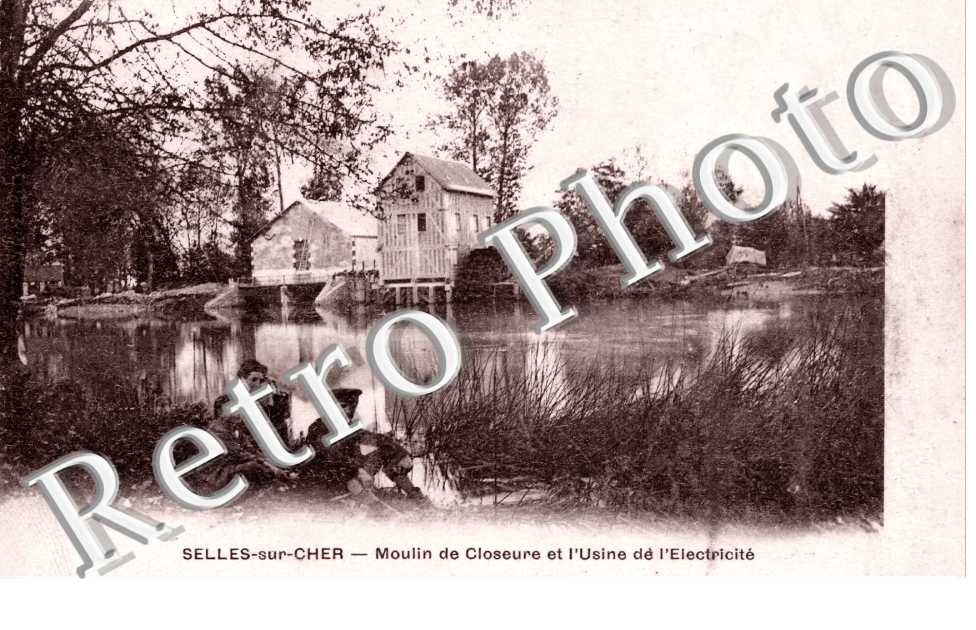 Moulin de Closeure et l'Usine electrique