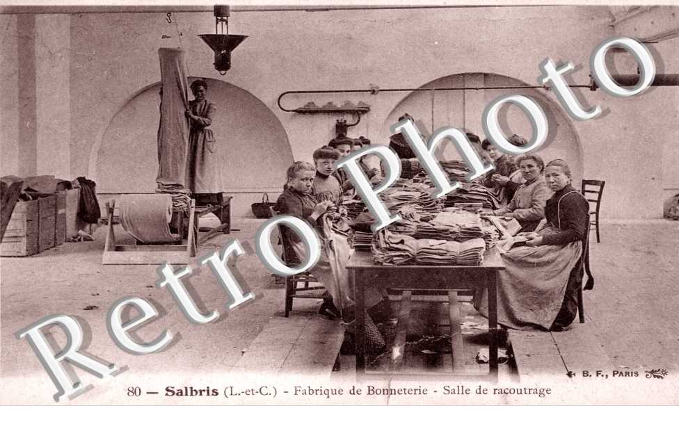 Fabrique de Bonneterie Salle de racoutrage