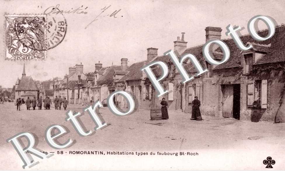 Habitations types du Faubourg Saint Roch