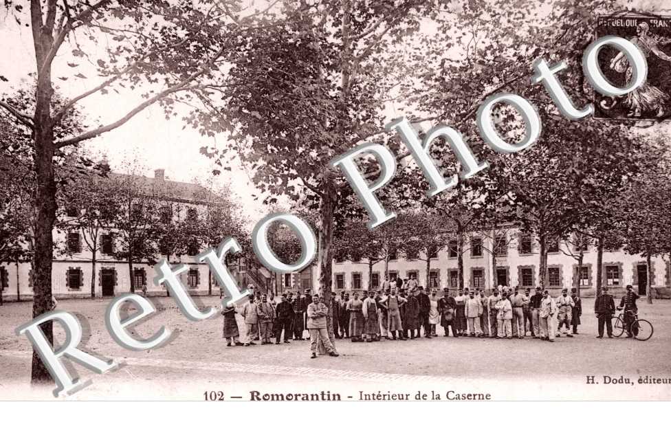 Interieur de la Caserne