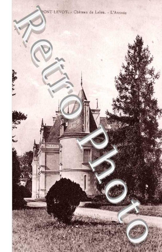 Chateau de Lalen, l'arrivee