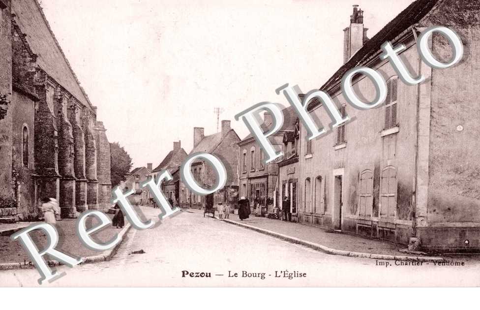 le bourg, l'eglise