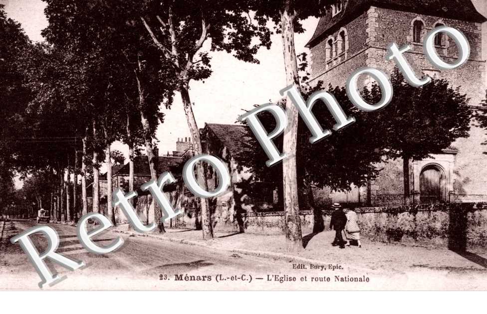 l'eglise et route nationale