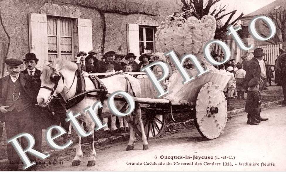 grande cavalcade du mercredi des cendres 1914, jardiniere fleurie