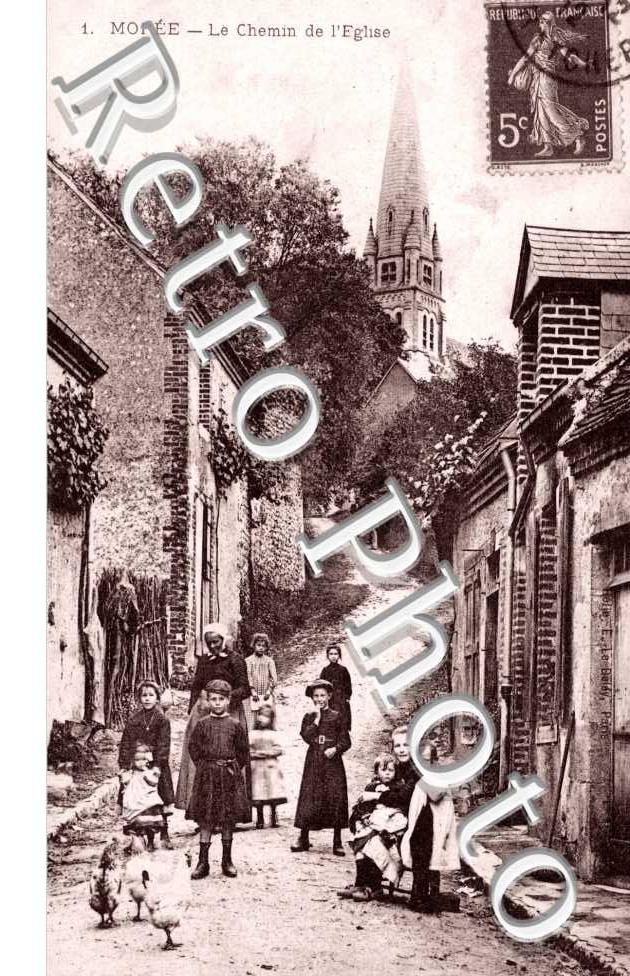 le chemin de l'eglise