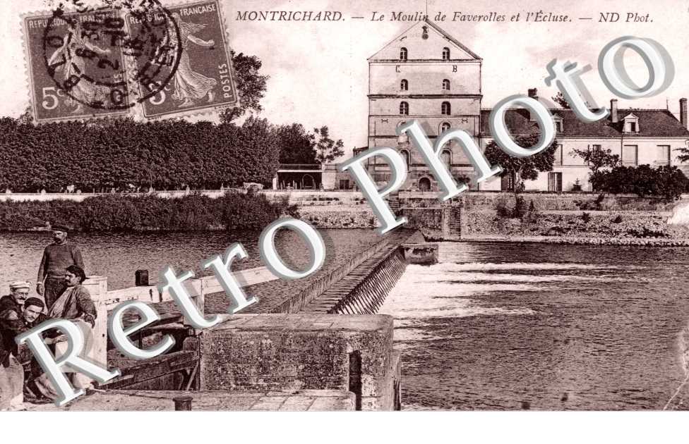 Le Moulin de Faverolles et l'Ecluse