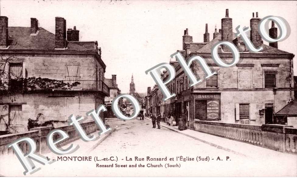 La Rue Ronsard et l'Eglise