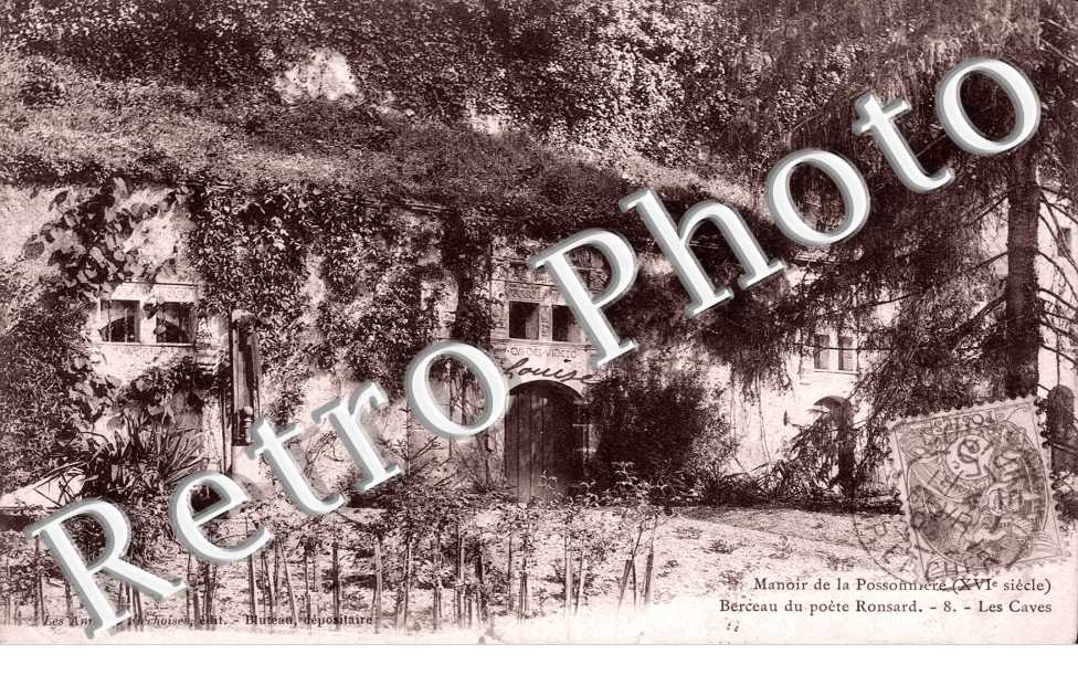 Manoir de la Poissoniere, Berceau du Poete Ronsard, les Caves