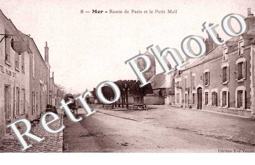Route de Paris et le Petit Mail
