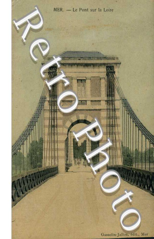 le pont sur la Loire (couleur toilee)