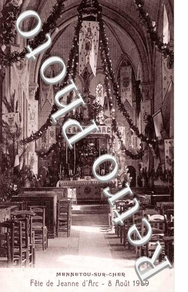 eglise, Fete de Jeanne d'Arc, 08 aout 1909