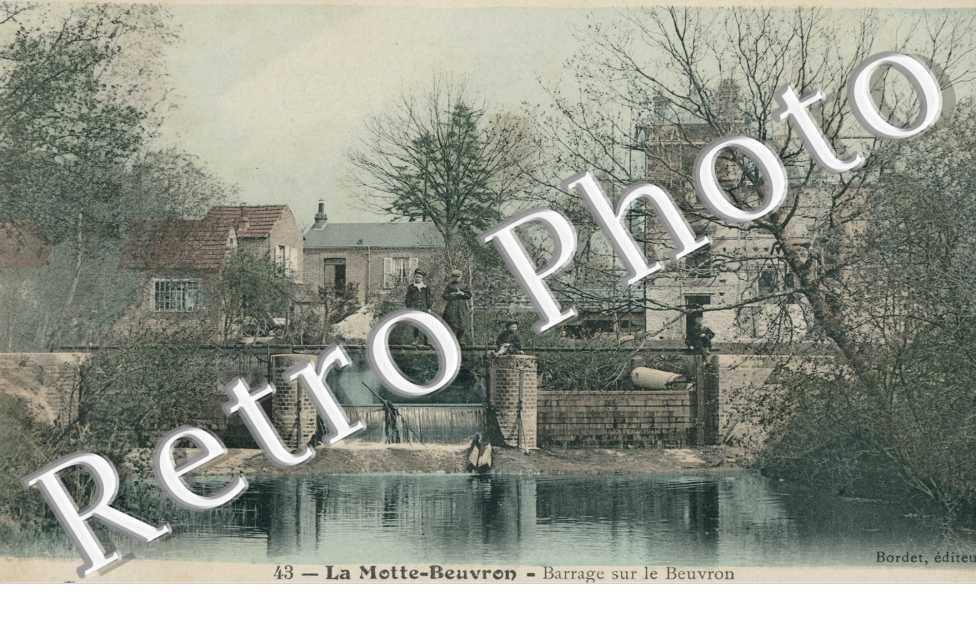 Barrage sur le Beuvron