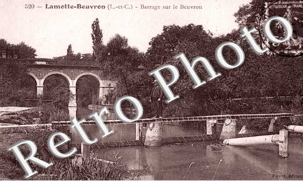 Barrage sur le Beuvron
