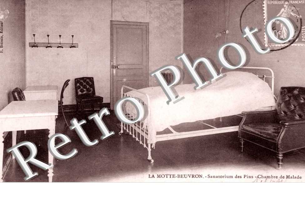 Sanatorium des Pins, Chambre de Malade