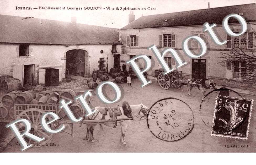 etablissements Georges Goujon, vins et spiritueux en gros
