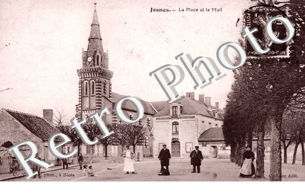 la place et le Mail