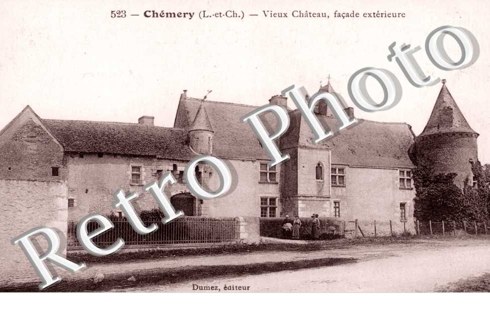 Vieux Chateau, facade exterieure