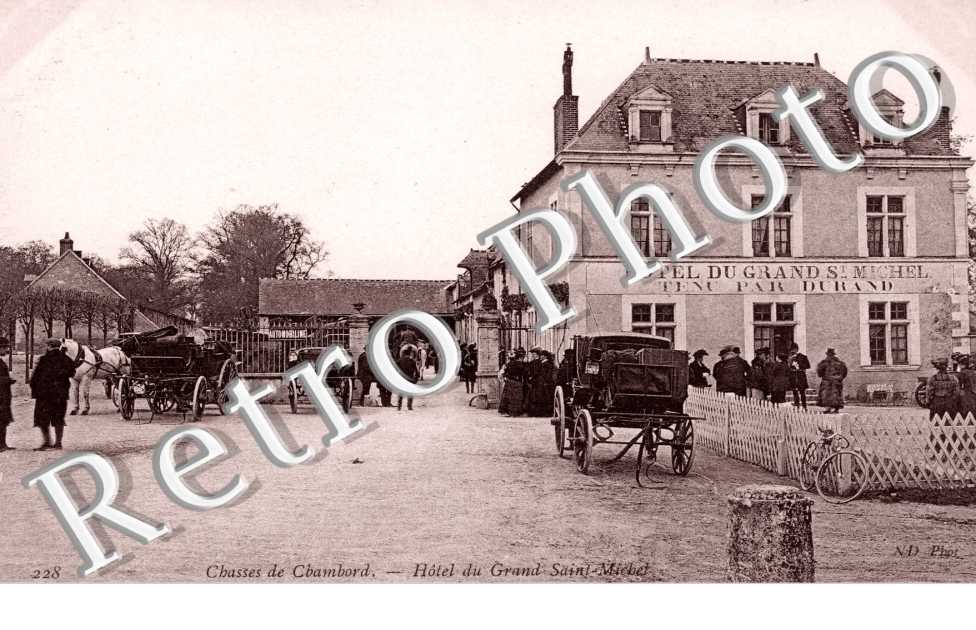 chasse de chambord, l'hotel du grand saint michel