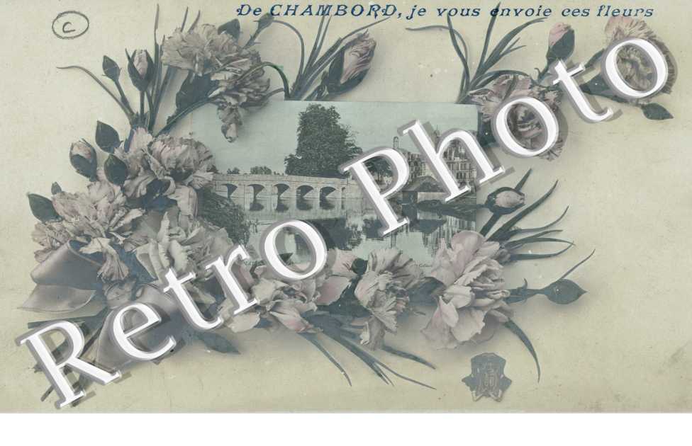 de chambord je vous envoie ces fleurs (couleur)