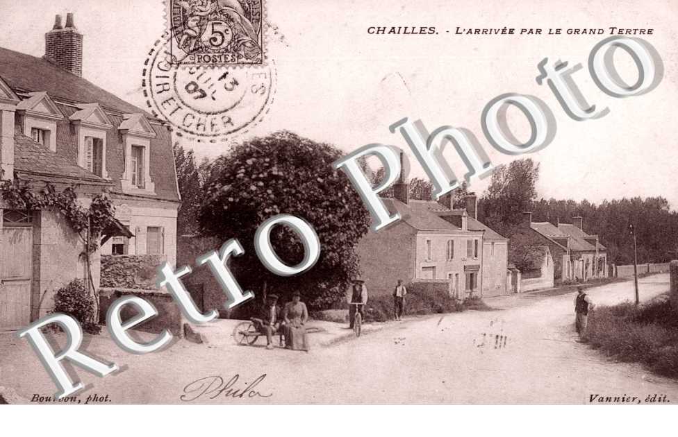 l'arrivee par le grand tertre