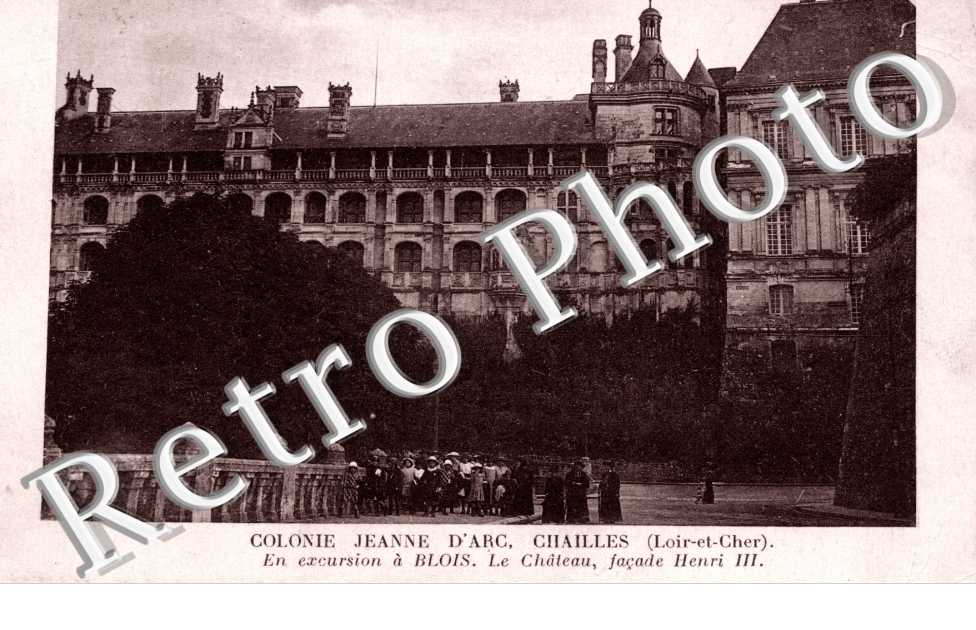 lonie Jeanne d'Arc - chateau facade henry III