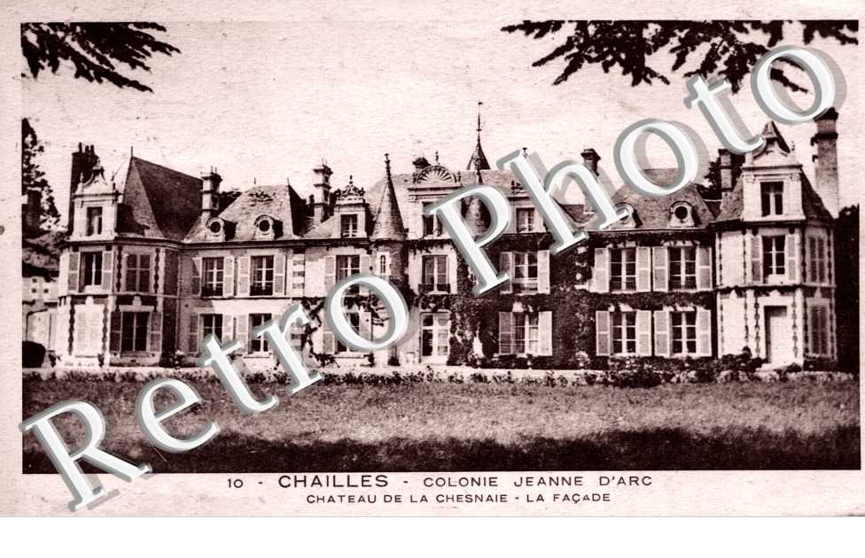 Colonie Jeanne d'Arc - chateau de la chesnaie