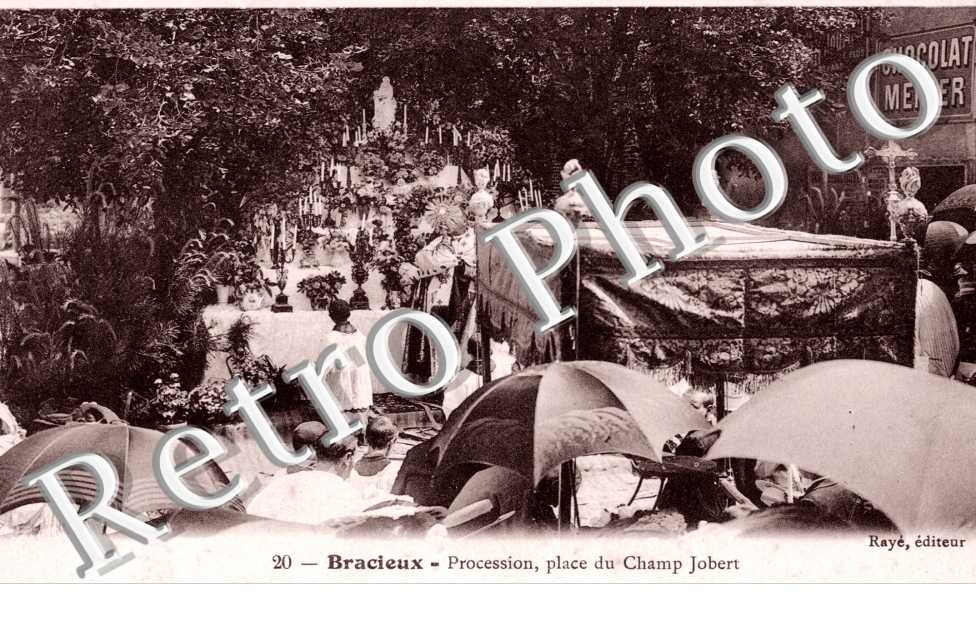 procession, place du Champ Jobert  Raye n°20