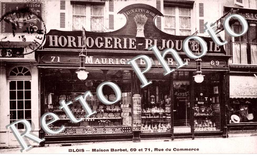 maison Barbet, 69-71 rue du commerce, (horlogerie bijouterie)