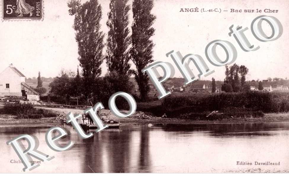 Bac sur le Cher