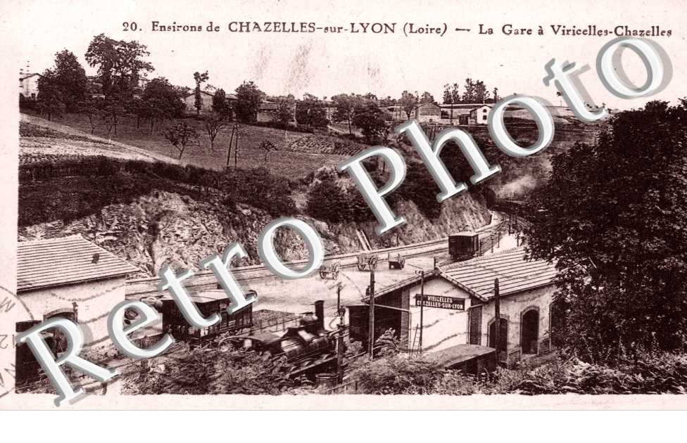 la gare a Viricelles-Chazelles