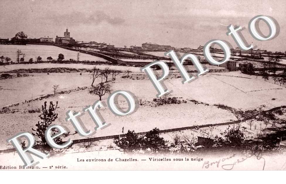 Viricelles sous la Neige