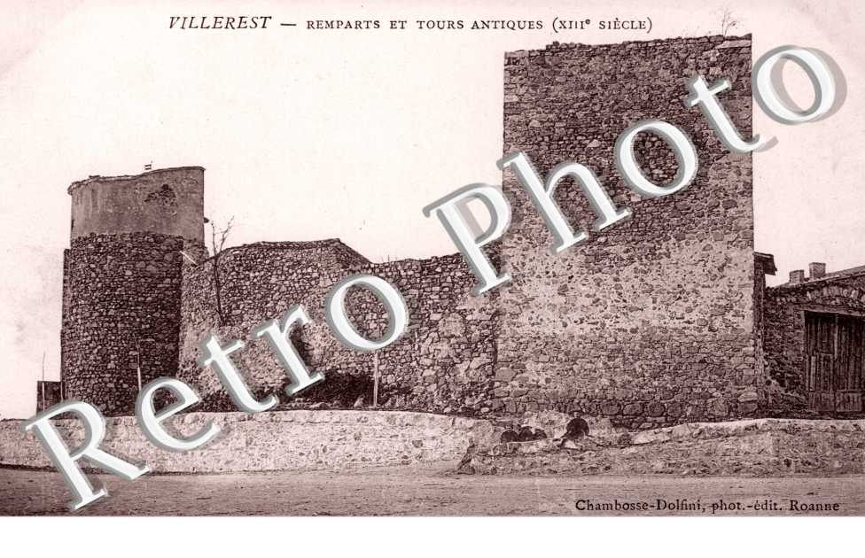 Rmparts et tours antiques