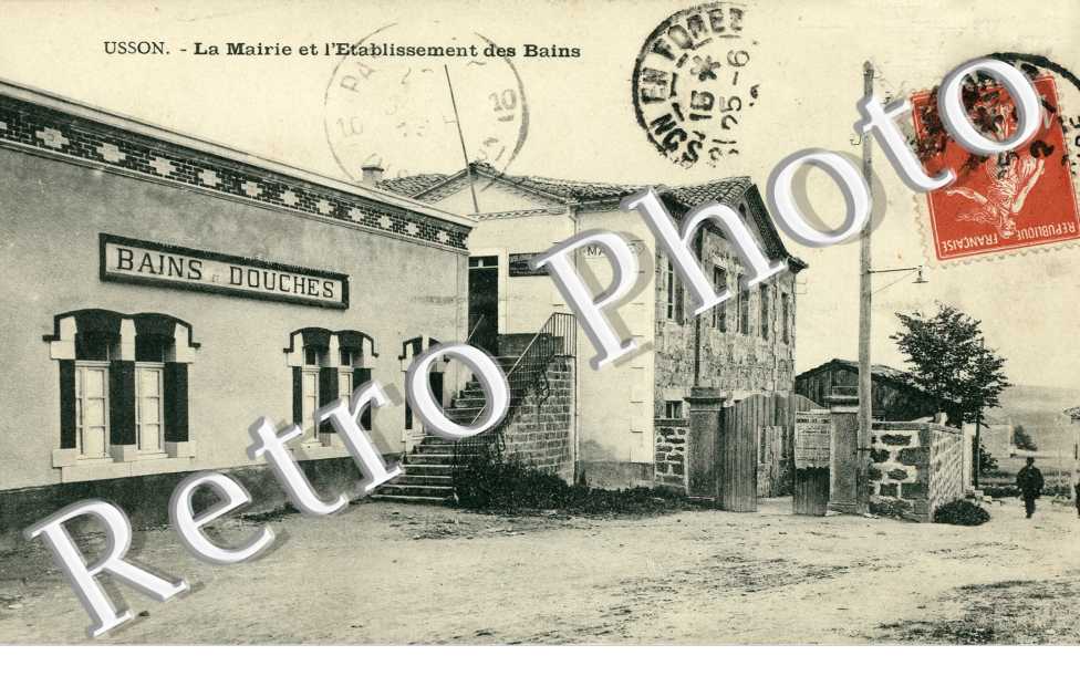 la Mairie et l'Etablissement des Bains
