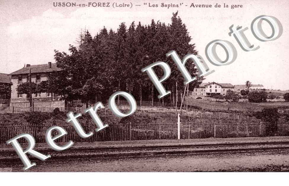 "les Sapins", Avenue de la gare