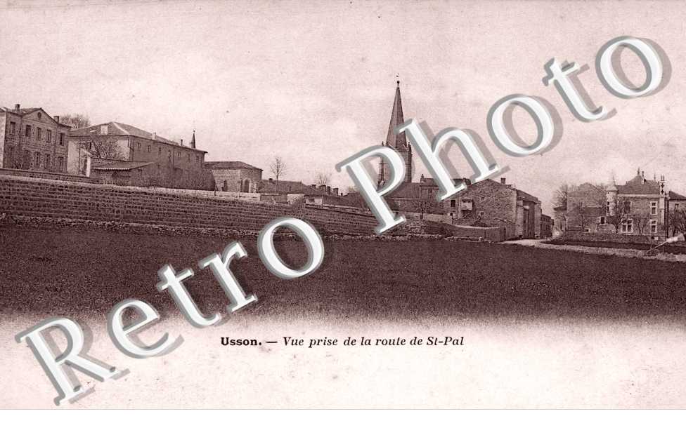 Vue prise de la Route de Saint-Paul