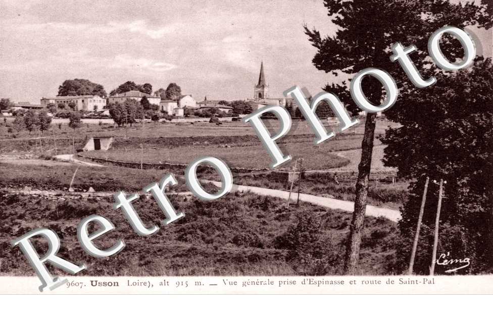 vue generale prise d'Espinasse