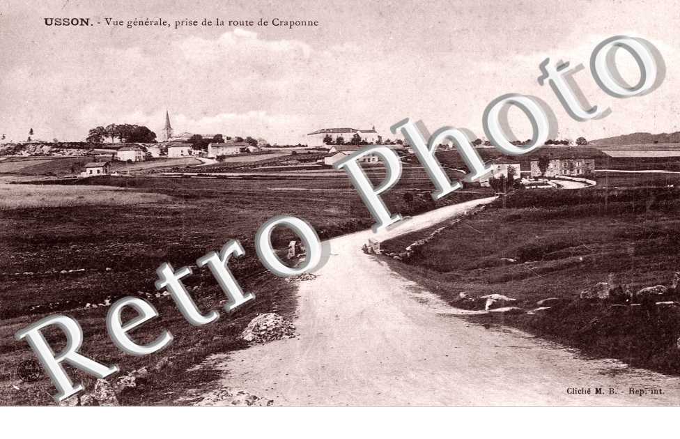 Vue Generale prise de la Route de Craponne