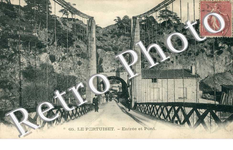 le pertuiset - Entree du Pont