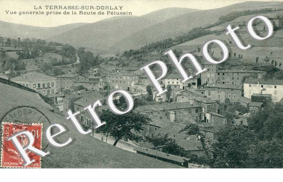 Vue Generale prise de la Route de Pelussin