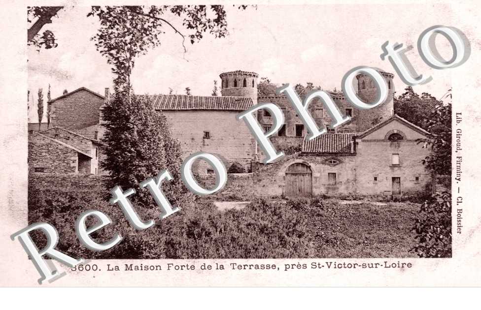 la Maison Forte de la Terrasse, près Saint-Victor-sur-Loire