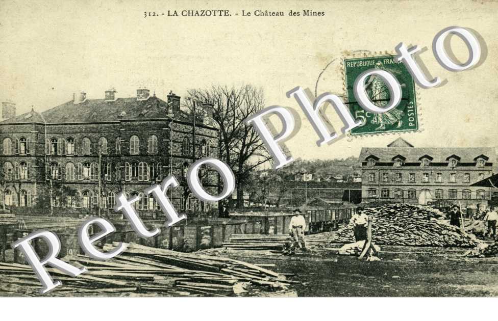 la chazotte, le chateau des mines