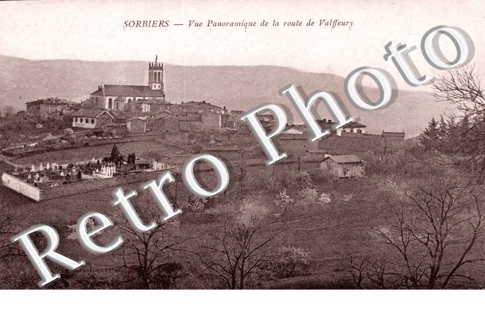 vue panoramique de la route de Valffeury